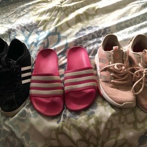 Girls Adidas Shoe Set